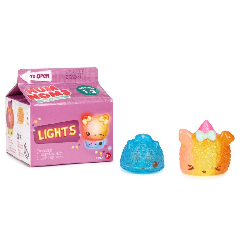 Num Noms Lights Mystery Pack Series 1-2 Characters Toy Set