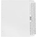 Numbered Document Dividers 1-100 with Laminated Tabs for Filing