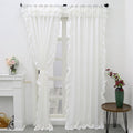 Sheer Curtain Panels for Windows Light & Privacy Sheer Curtains 2 Pack 78x39 Inches