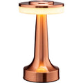 Rechargeable LED Table Lamp - Portable Cordless Nightstand Light with Touch Dimming