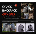 RFID Blocking Backpack with Anti-Theft Security and USB Charging