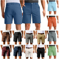Men's Chino Shorts Summer Lightweight Casual Flat Front Dress Shorts