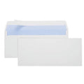 Self Seal #10 Business Envelopes with Security Tint 500 Pack - Windowless White
