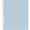 Poly Notebook 8.5 x 11 Inches, 5 Subject College Ruled, 200 Sheets - Baby Blue