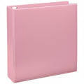 Heavy-Duty View 3-Ring Binder with 2-Inch D-Rings, 565 Sheet Capacity, Recycled Light Pink