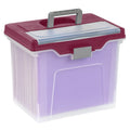 Lockable File Cabinets with Organizer Lid - Office Depot Polypropylene Storage Box