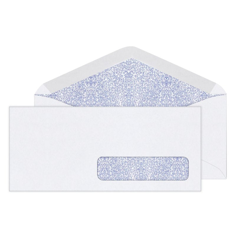 Medical Claim Envelopes #10 White Security-Tinted Box of 500