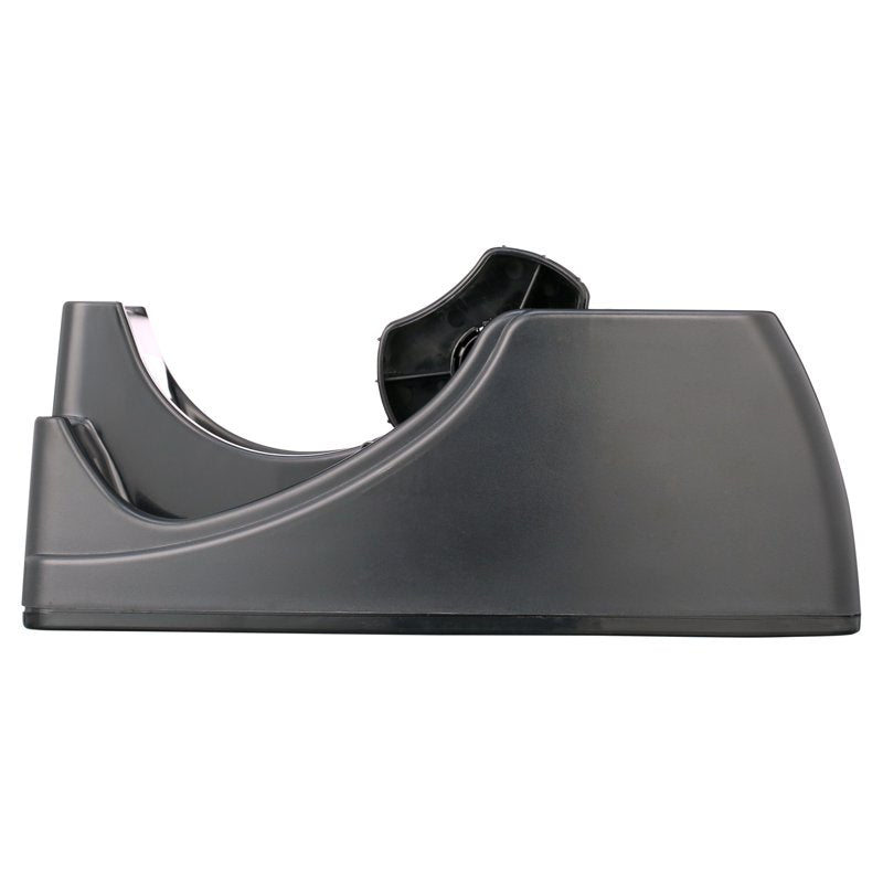 Heavy-Duty Multi-Purpose Tape Dispenser & Desk Organizer, Recycled Plastic, Black