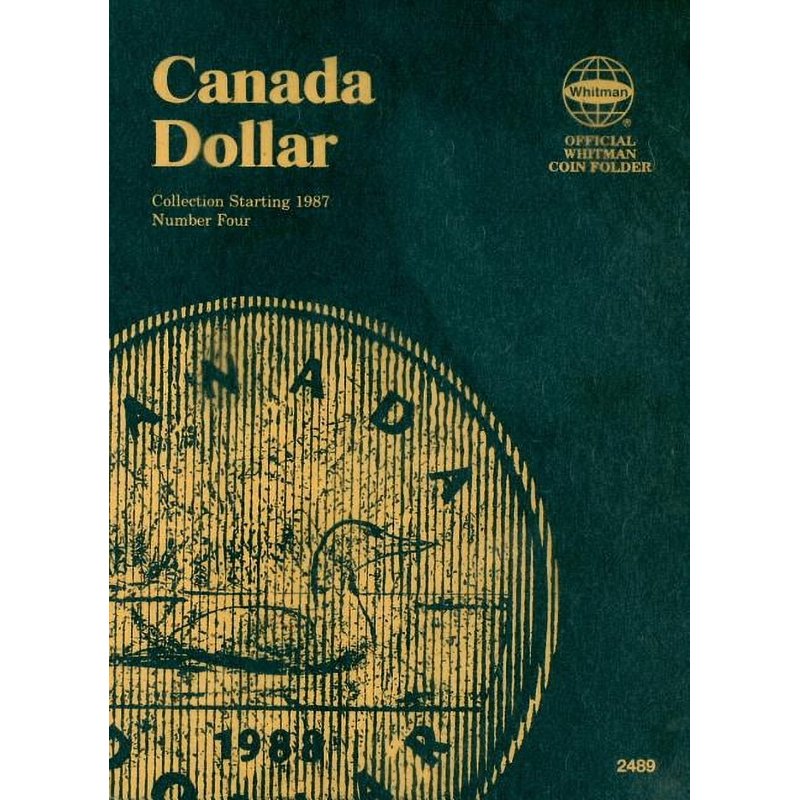 Canadian Coin Collection Folder 1987-2008 - Whitman Official Coin Organizer