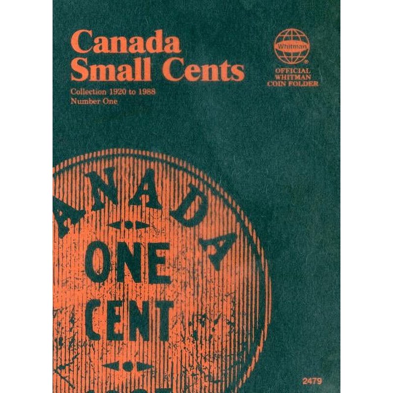 Canadian Coin Collection Folder 1920-1988 - Whitman Official Coin Organizer