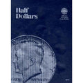 Whitman Official Coin Folder for Half Dollars - Hardcover, Plain