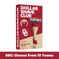 6-Blade Razor Starter Set with Limited-Edition Handle - Shaving Kit for Men