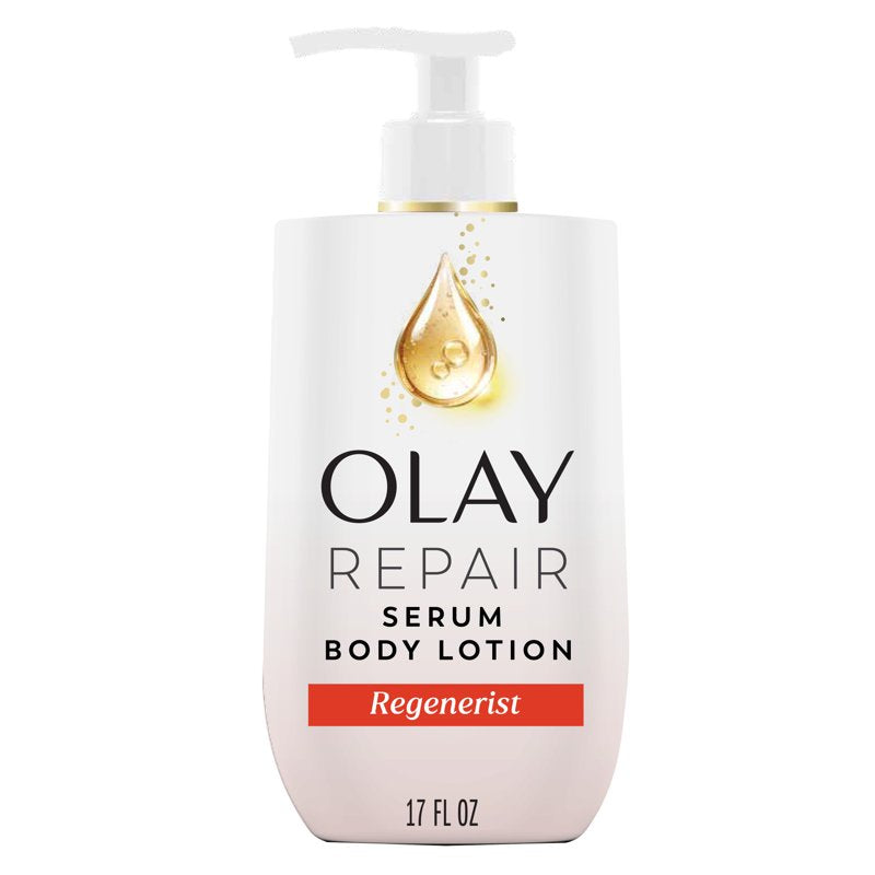 Moisturizing Body Lotion with Collagen & Niacinamide - 96 HR Hydration, Skin Texture Care, 17 fl oz