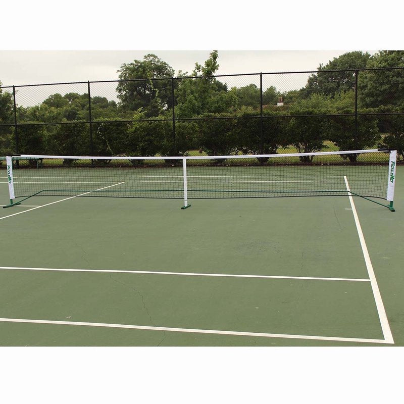Portable Steel Oval Tube Pickleball Net with Carry Bag - Quick Setup, Official Size