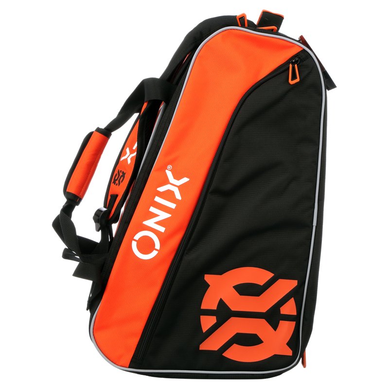 Onix Pro Team Paddle Bag for Pickleball - Orange/Black