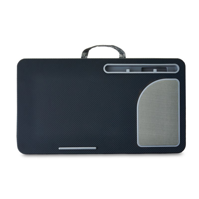 Portable Lap Desk for 15.6-Inch Laptops, Phone & Tablet Stand, Greystone
