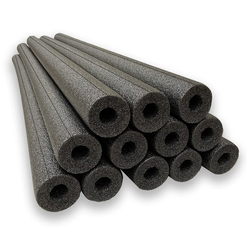 Heavy-Duty Clamp-On Foam Tubes - 12 Pack, Extra Dense & Buoyant