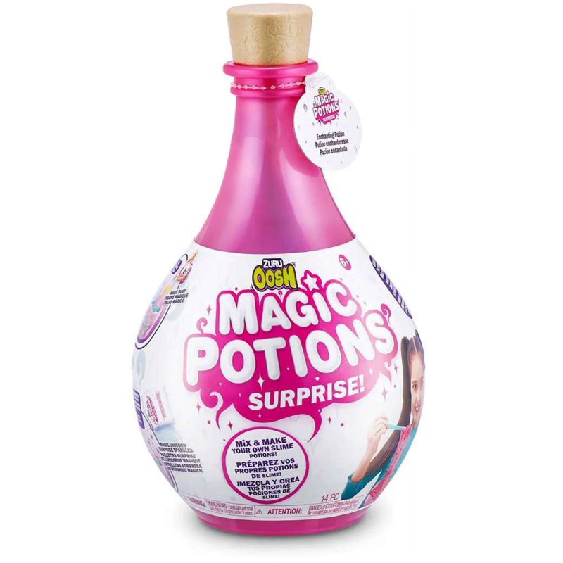 Kids Slime Surprise Set with Magic Potions, Glitter & Accessories - Ages 3+