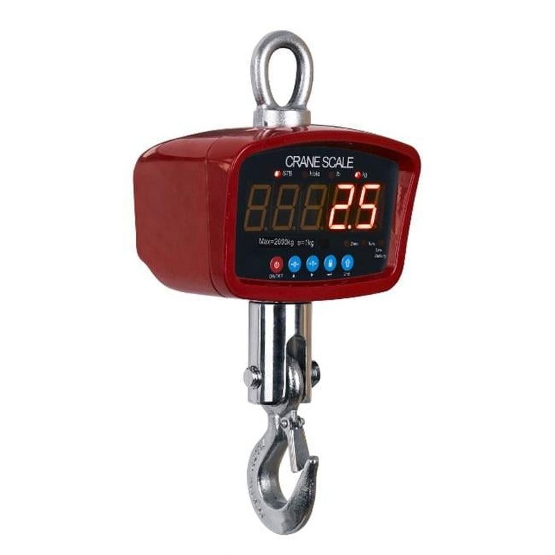 Digital Crane Scale 3000 lbs Capacity with Remote Control and Backlit Display