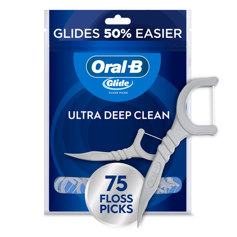 Dental Floss Picks Ultra Deep Clean Gum Care 75-150 Count