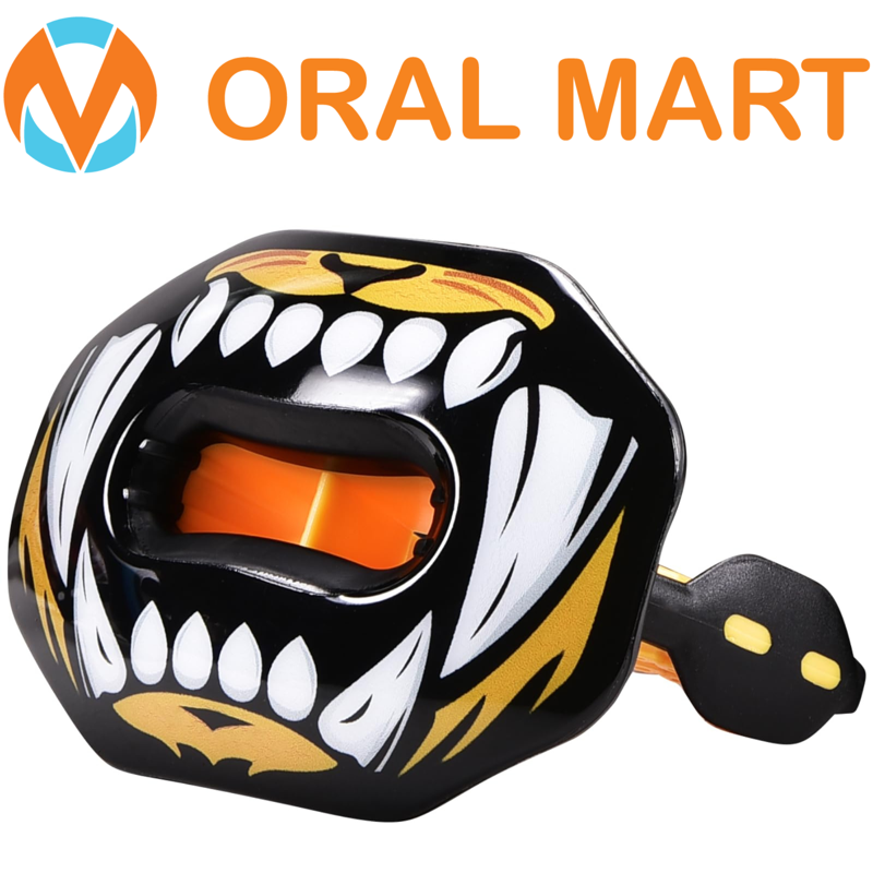 Youth Football Mouth Guard with Detachable Strap - Breathable Lip Protector