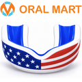 Youth Sports Mouth Guard for Kids - Impact-Resistant, BPA-Free, USA Flag Design