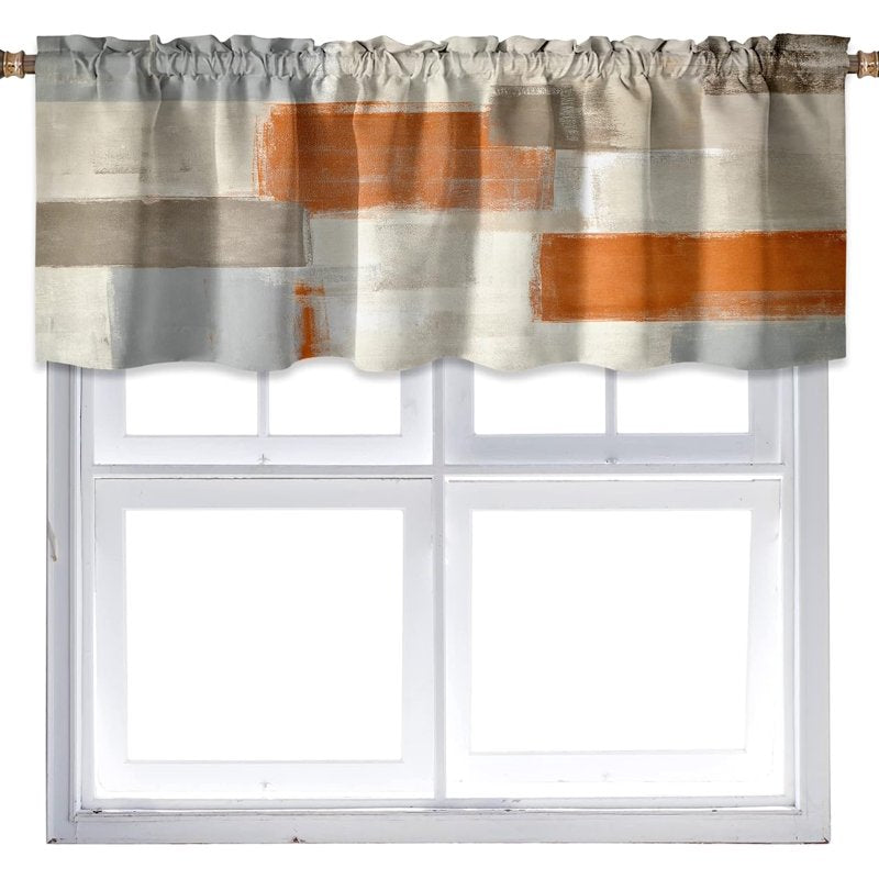 Kitchen Window Valances Modern Half Curtains for Living Room & Bedroom