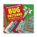 Origami Paper 100 Sheets with Bug Patterns - 6-Inch Folding Sheets for Crafts & Projects