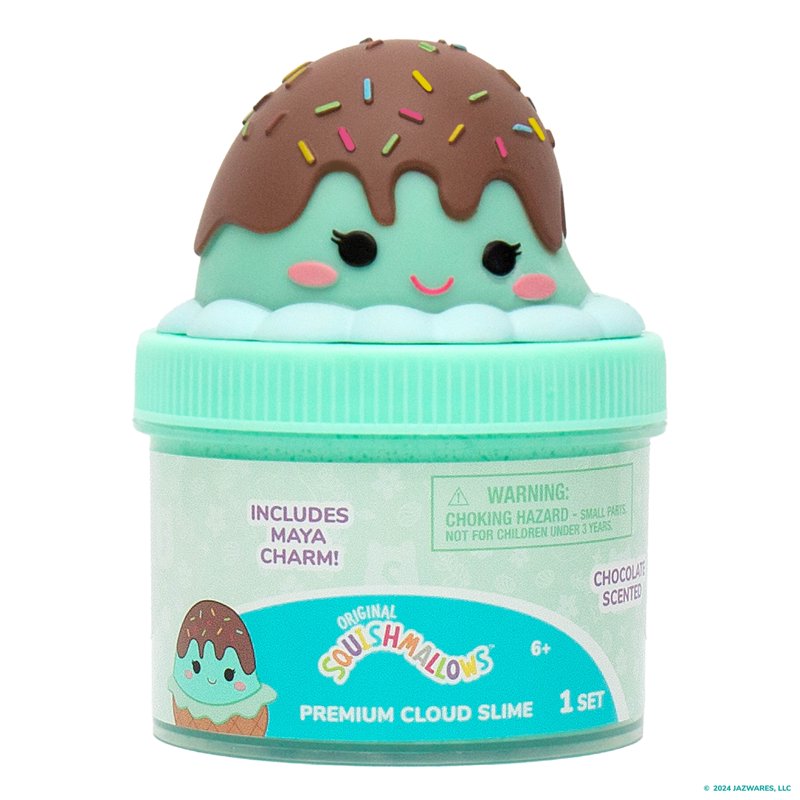 Squishmallows Maya Mint Ice Cream Plush Toy - Green Cloud Slime