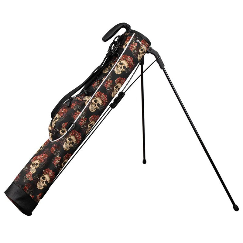 Orlimar Pitch ’N Putt Sunday Stand Golf Bag – Light Weight Day of the Dead Variation