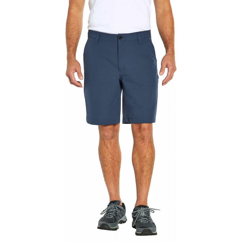 Men's Lightweight Tech Shorts - 4-Way Stretch, Zipper Pockets, Comfortable Fit