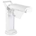 OttLite Magnifier Task Lamp with Swivel Base and LED Light - White