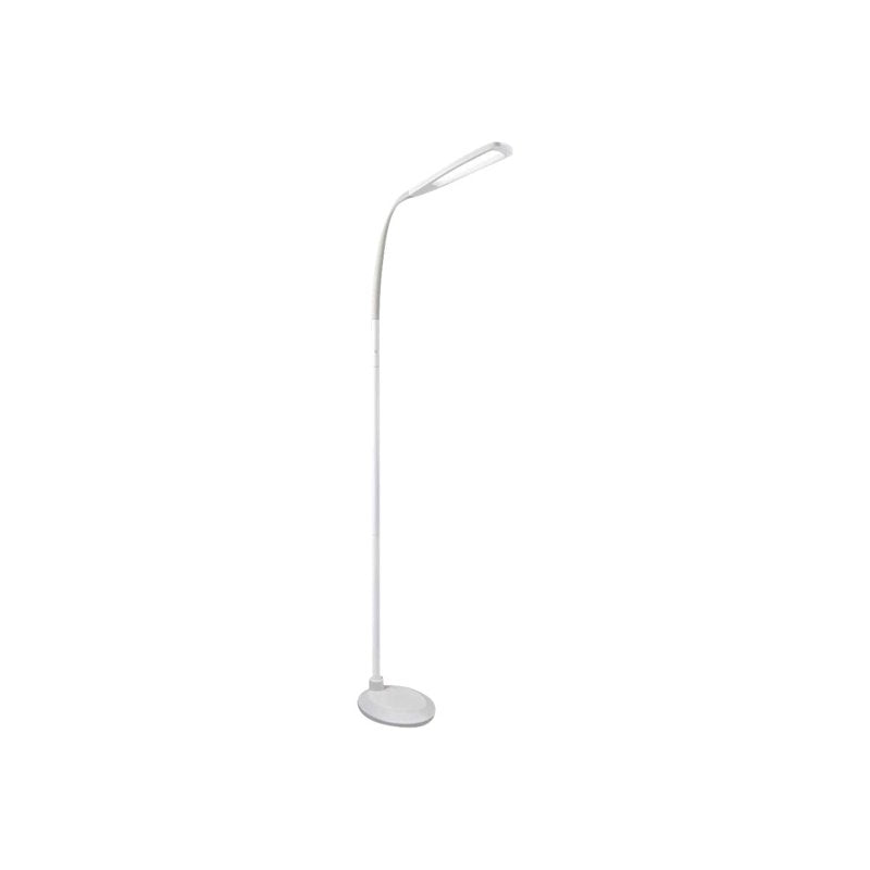 OttLite Natural Daylight LED Floor Lamp - Adjustable Brightness White Matte