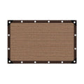 Outdoor Sun Shade & Privacy Screen Brown 90% Shade Cloth - Multiple Sizes