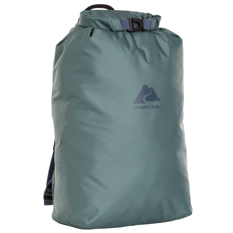 Waterproof Backpack 15L Unisex Hiking and Travel Bag with Roll-Top Closure