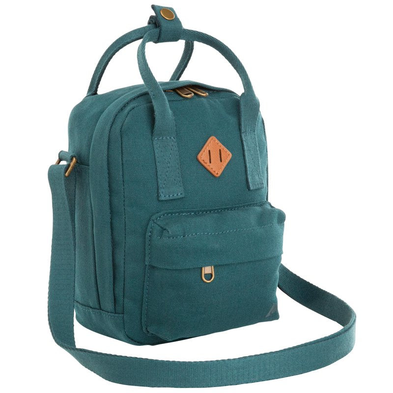 Unisex 3L Polyester Crossbody Bag with Dual Carry Handles - Multiple Colors