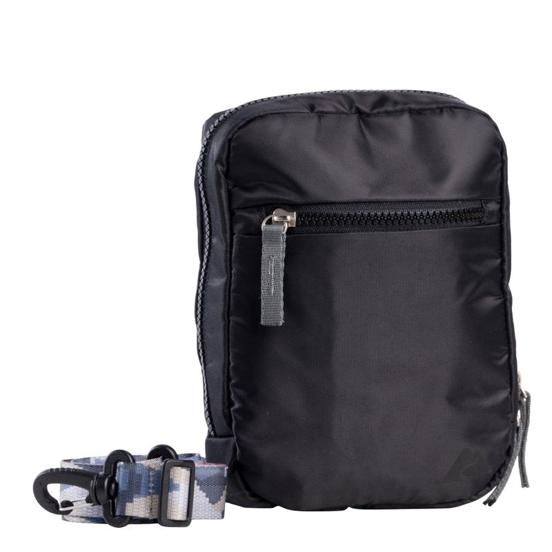 Unisex Nylon Crossbody Bag - 2L Capacity, Adjustable Strap, Stylish Design