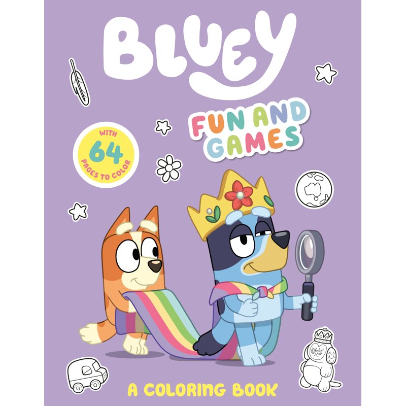 Bluey Coloring Book for Kids - 64 Pages of Fun and Imagination