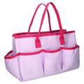 Teacher Tote Bag Organizer Carry-All for Classroom Supplies - Pink, Teal, Multicolor
