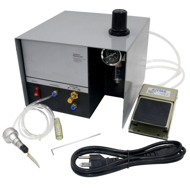 Jewelry Pneumatic Engraving Machine with Adjustable Speed 1400 RPM - Portable Hand Tool for Crafts