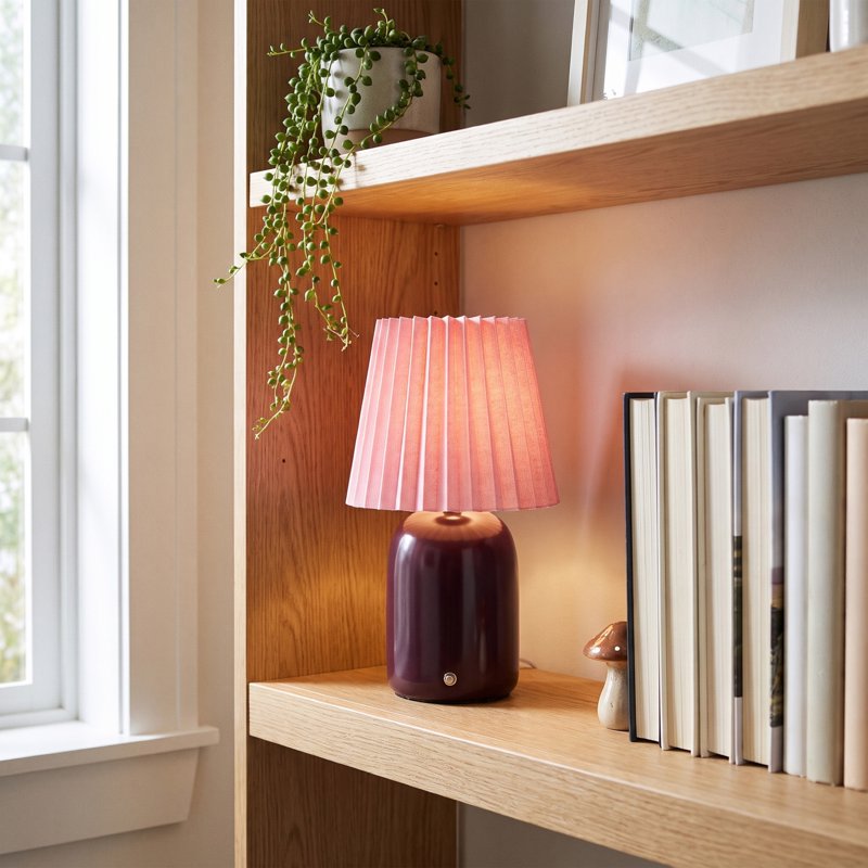 Rechargeable LED Table Lamp with Dimmable Touch Sensor - Portable Accent Light