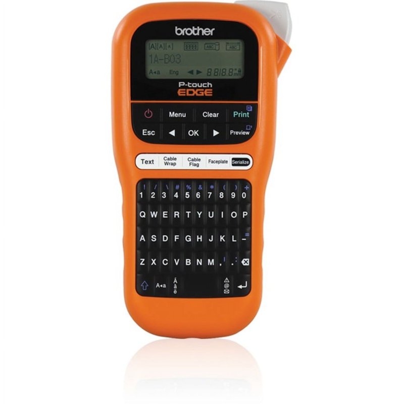 Portable Industrial Label Maker with LCD Screen and Laminated Tape