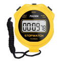 Digital Sport Stopwatch Timer - Large Display, Lap & Split Timing, Silent Operation