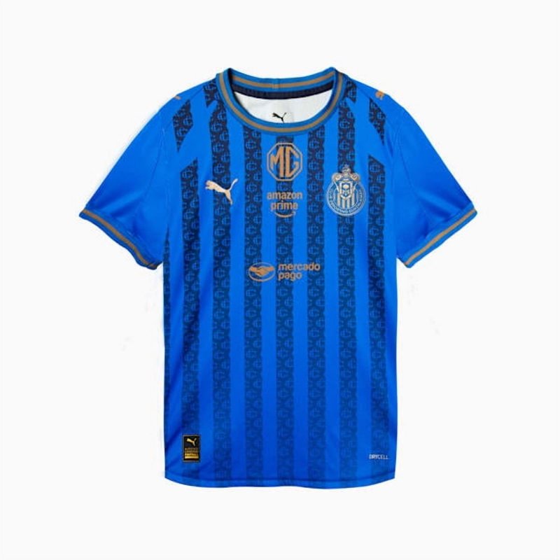 PUMA Chivas Stadium Kids Soccer Jersey YS - DryCell Sweat-Wicking Tee