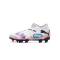 PUMA Future 7 FG/AG Cleats GS 5Y Match Volume Up Luminous Blue Poison Pink