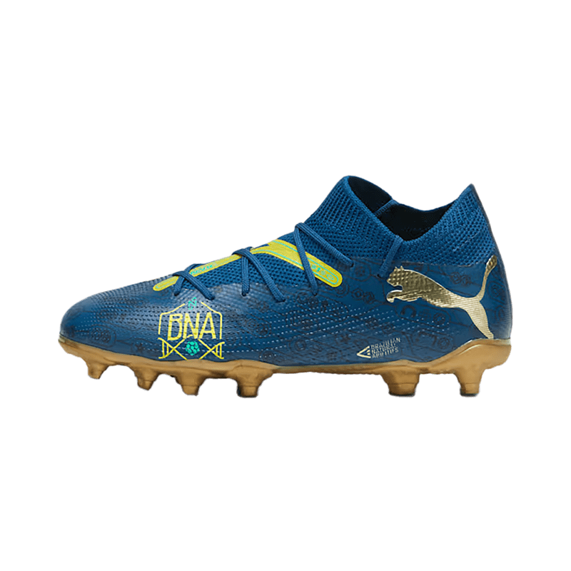 PUMA Future 7 Match BNA FG/AG GS Cleats Marine Blue & Yellow - Variation 11