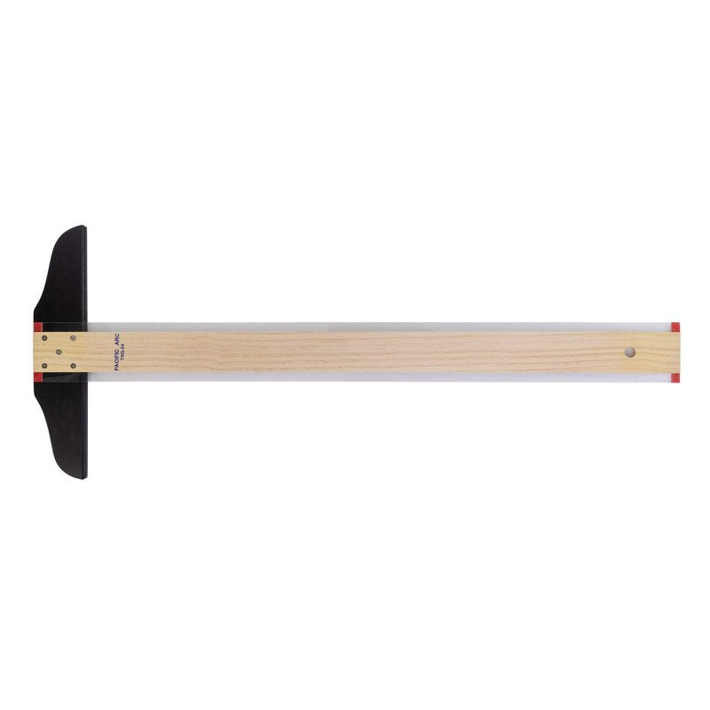 18 Inch T Square with Maple Blade & Acrylic Edge for Drawing & Cutting