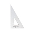 Drafting Triangle 4-Inch Acrylic Art & Drafting Tool with Precise Angles