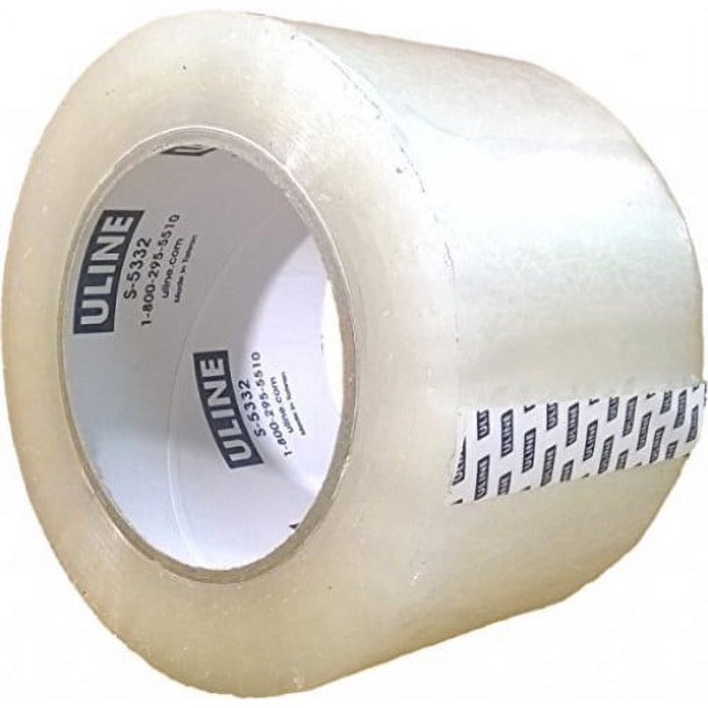 Heavy Duty Clear Packing Tape 3 Inch x 110 Yard, 2.6 Mil, Pack of 4