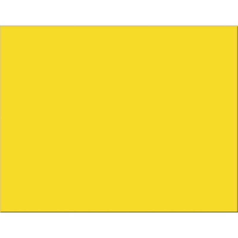 4-Ply Poster Boards - 22 x 28 Inches Lemon Yellow Pack of 25
